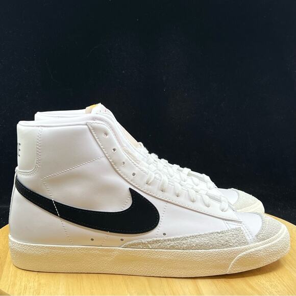 Nike Blazer Mid \'77 Vintage White Black Suede BQ6806-100 Retro Mens Size 13 main image 5